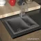 Kuchyňský dřez Aquasanita Tesa 580.1E alumetallic