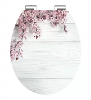 WC sedátko Schütte FLOWERS AND WOOD | MDF HG, Soft Close