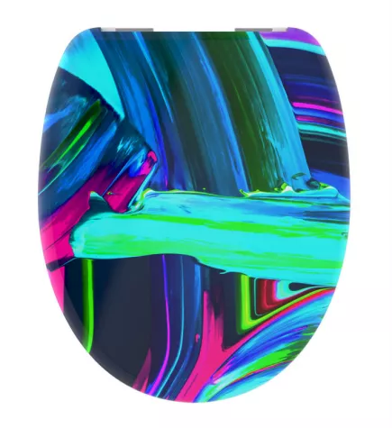 WC sedátko Schütte NEON PAINT Duroplast, Soft Close