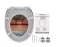 Schütte WC sedátko SUNSET SKY | Duroplast, Soft Close