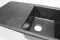 Zlewozmywak Granisil Cortes 755.0 Black metallic
