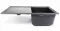 Zlewozmywak Granisil Cortes 755.0 Black metallic
