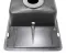 Kuchyňský dřez Granisil Cortes 570.5 Black metallic