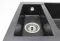 Zlewozmywak Granisil Fabero 605.2 Black metallic