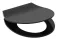 WC sedátko Schütte Slim Black Duroplast, Soft Close
