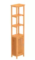 Schütte Bambusová vysoká skříň se 3 přihrádkami (BMBA02-SR)