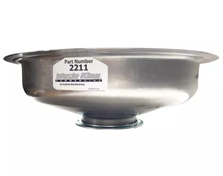 Waste King Miska do płukania 45 cm, 2 dysze, WKC 2211 – Przyłącze kruszarki Waste King 750-10000