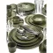 Patelnia grillowa Serax Surface 26 cm, czarna