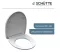 Schütte Deska sedesowa RAINDROP | Duroplast HG, Soft Close