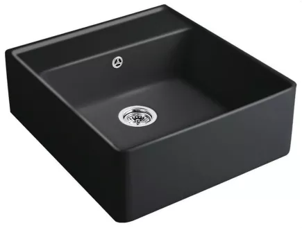 Villeroy & Boch Single 595 Mat Czarny / Heban