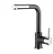 Bateria zlewozmywakowa Aquasanita Helika Modus 2383 Alumetallic