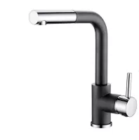 Dřezová baterie Aquasanita Helika Modus 2383 Black metallic