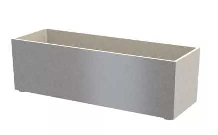 Granisil doniczka granitowa KUBI 90 cm Beżowa