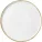 CHURCHILL Stonecast Barley White talerz płaski, z podwyższonym brzegiem, ø: 275 mm