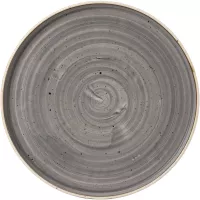 CHURCHILL Stonecast Peppercorn Grey talerz płaski, ø: 157 mm
