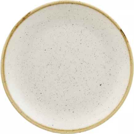 CHURCHILL Stonecast Barley White mělký talíř, coup, ø: 165 mm