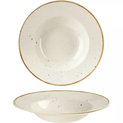 CHURCHILL Stonecast Barley White talerz głęboki z rantem, ø: 280 mm