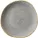 CHURCHILL Stonecast Peppercorn Grey talerz płaski, organiczny, ø: 210 mm
