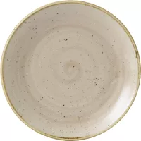 CHURCHILL Stonecast Nutmeg Cream talerz płaski, coup, ø: 165 mm