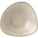 Talerz głęboki "Nutmeg Cream" z serii "Stonecast", trójkątny, ø: 235 mm