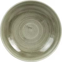 CHURCHILL Stonecast Burnished Green talerz głęboki, coup, ø: 248 mm