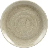 CHURCHILL Stonecast Antique Taupe talerz płaski, o średnicy: 260 mm