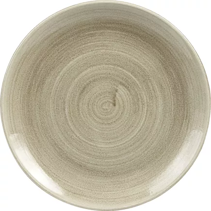 CHURCHILL Stonecast Antique Taupe talerz płaski, o średnicy: 260 mm