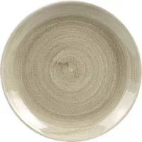 CHURCHILL Stonecast Antique Taupe talerz płaski, coup, ø: 217 mm