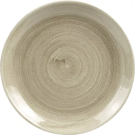 CHURCHILL Stonecast Antique Taupe talerz płaski, coup, ø: 217 mm