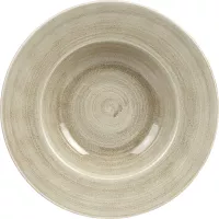 CHURCHILL Stonecast Antique Taupe talerz głęboki, z rantem, ø: 280 mm