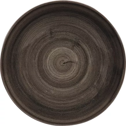 CHURCHILL Stonecast Iron Black talerz głęboki, coup, ø: 248 mm