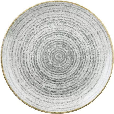 CHURCHILL Homespun Stone Grey talerz płaski, coup, ø: 288 mm