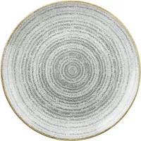 CHURCHILL Homespun Stone Grey talerz płaski, coup, ø: 260 mm