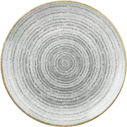 CHURCHILL Homespun Stone Grey talerz płaski, coup, ø: 260 mm