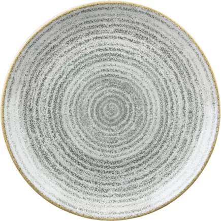CHURCHILL Homespun Stone Grey talerz płaski, coup, ø: 217 mm