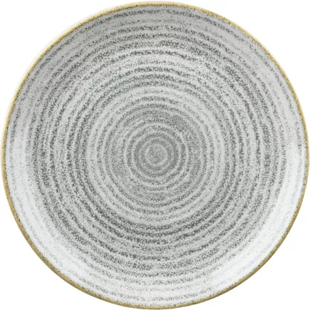 CHURCHILL Homespun Stone Grey talerz płaski, coup, ø: 165 mm