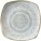CHURCHILL Homespun Stone Grey talerz płaski, kwadratowy, długość: 215 mm
