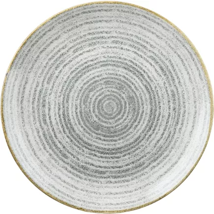 CHURCHILL Homespun Stone Grey Talerz głęboki, okrągły, średnica: 182 mm