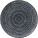 Talerz płaski „Churchill” Homespun Charcoal Black, średnica: 288 mm