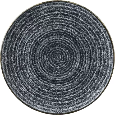 Talerz płaski „Churchill” Homespun Charcoal Black, średnica: 288 mm