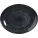 CHURCHILL Homespun Charcoal Black Mělký talíř, kulatý, oválný, délka: 270 mm