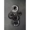 CHURCHILL Homespun Charcoal Black talerz głęboki, okrągły, ø: 248 mm