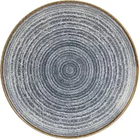 CHURCHILL Homespun Slate Blue Talerz płaski, coup, ø: 288 mm