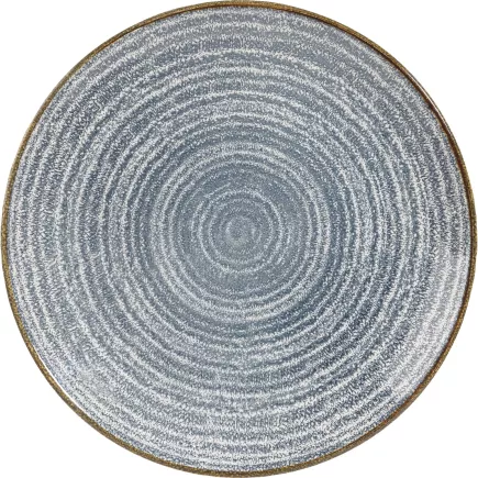 CHURCHILL Homespun Slate Blue talerz płaski, coup, Ø: 260 mm