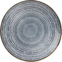 CHURCHILL »Homespun« »Slate Blue« talerz płaski, coup, ø: 217 mm