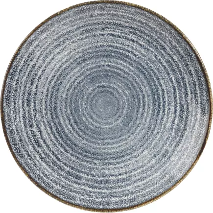 CHURCHILL »Homespun« »Slate Blue« talerz płaski, coup, ø: 217 mm