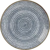 CHURCHILL Homespun Slate Blue talerz płaski, coup, ø: 165 mm