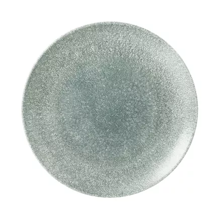CHURCHILL Raku Topaz Blue talerz płaski, coup, ø: 288 mm