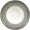 Talerz głęboki CHURCHILL Raku Quartz Black, z brzegiem, średnica: 280 mm