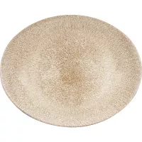 CHURCHILL Raku Granátová oranžová talíř mělký, oválný, délka: 317 mm